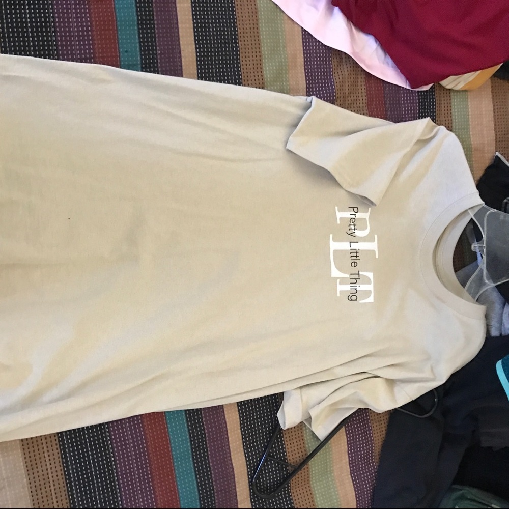 Pretty little thing oversized t shirt